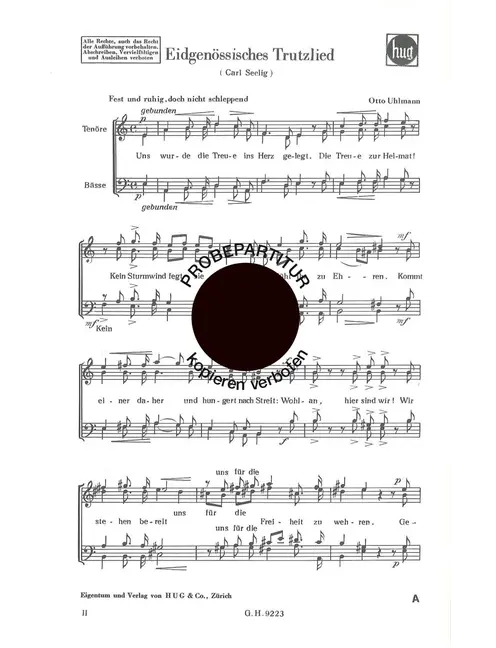 Eidgenössisches Trutzlied